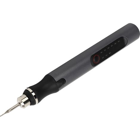 Stylo de gravure électrique 10 W, mini graveur/ponceuse électrique rechargeable USB pour bois et métal, 18 000 tr/min (1/5)