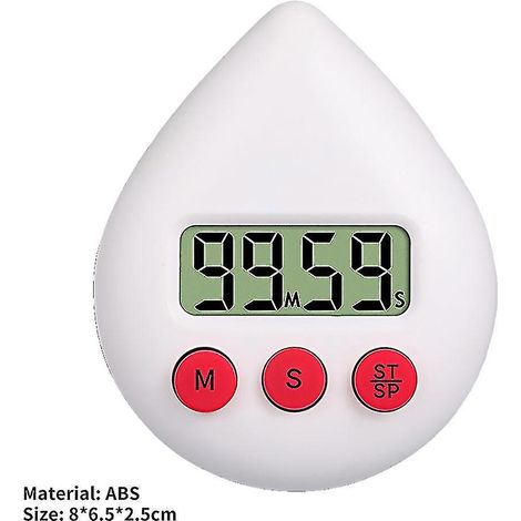 Minuteur de douche numérique étanche à économie d'énergie, cinq couleurs (1/5)