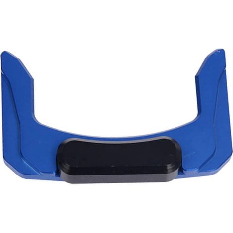 Cache-clé de contact pour moto, en alliage d'aluminium, bleu, compatible avec NMAX155 125 20-21 (1/4)