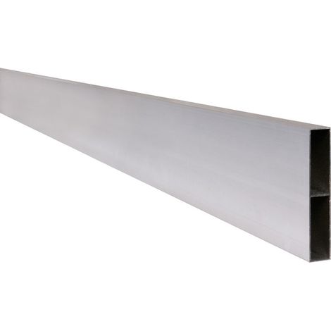 Règle aluminium standard de maçon 3 m – Section 100 x 18 mm – 1 voile – 2 alvéoles – Embouts vendus séparément – Outibat