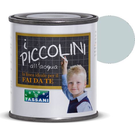 Tassani Vernice all'Acqua I Piccolini 125ml Grigio Brillante