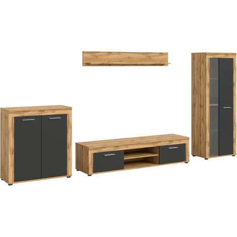 Jam Regal J6 System grau, Eiche Dekor.