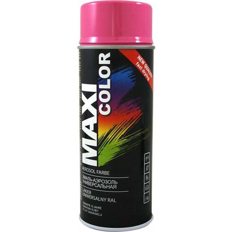 Acryllack, Rosa, meliert, glänzend, Maxi-Farbe, RAL 4003, 400 ml, Spray, Motip (1/5)