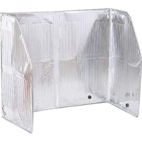 Plaque Anti-Projections - Non spécifié - 120 x 50 cm - Aluminium - Écologique - Anti-éclaboussures (1/4)