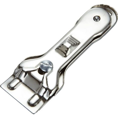 Grattoir nettoyant pour plaque de cuisson en verre céramique, outil de nettoyage pour four et ustensiles de cuisine avec lame, 1 pièce (1/5)