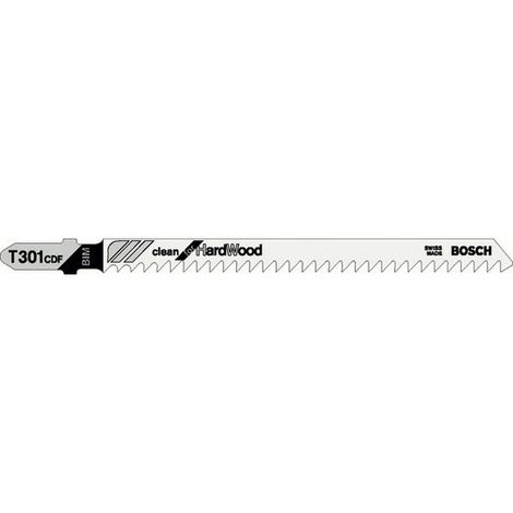 Blade Of Jigsaw T 301 Cdf Pack Of 5 Bosch 1 Pcs