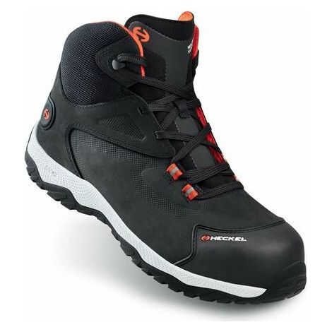 Chaussures de sécurité Heckel MACSOLE SPORT, Unisexe, T 43, Noir, Blanc, S3, SRC, antistatiques ( Prix pour 1 paire ) (1/4)