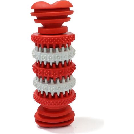 Jouets pour chiens en caoutchouc naturel – un ensemble de 4, durables et adaptés aux chiens de petite, moyenne et grande taille. (1/5)
