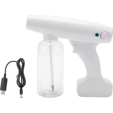 Pulvérisateur électrique 500ml HL2101, atomiseur nanométrique réglable pour nettoyage maison/bureau, alimentation DC12V (1/5)