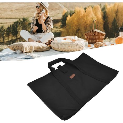 Sac de Transport de Table Pliante Oxford Imperméable avec Doublure Mousse (1/5)