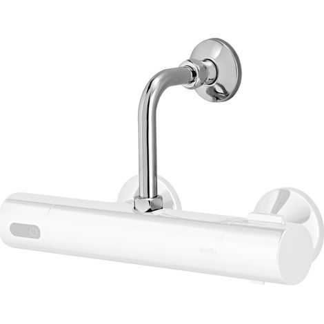 ECOSAN - Wandanschlussbogen chrom