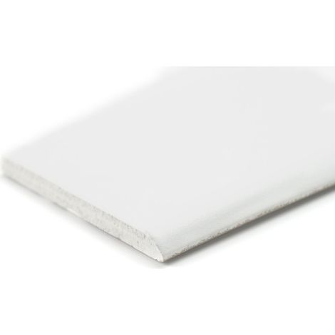 Carrelage Mur Ceramic Connection White Mate 8x60 cm