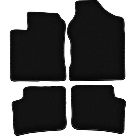 Schwarze Velours-Fußmatten für: Daihatsu Trevis Schrägheck (2006-2009) (1/5)