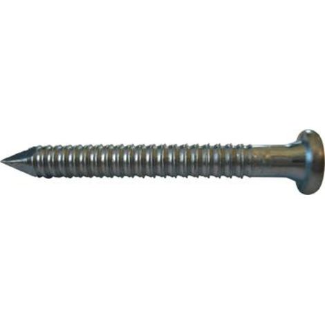 Clou tete plate zn 4,0x 50 (Par 250) (1/2)