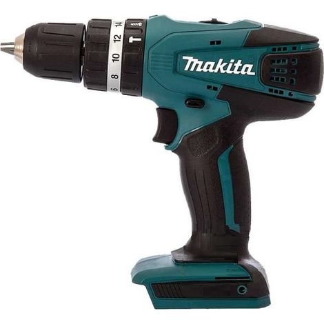 Makita – Perceuse-visseuse percussion 14,4V – HP347D – Couple 30Nm, 2 vitesses, mandrin 10mm – Compatible avec batteries BL1411G/BL1413G/BL1415G