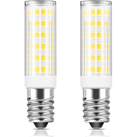 Ampoules Led E14 Hotte Aspirante 5W, Ampoule Pour Ventilateur Extracteur,550LM, Equivalent 40W, Blanc Froid 6000K,Non Dimmable Pour Hotte Aspirante, Réfrigérateur, Appliques Murales, Lot De 2 (1/5)