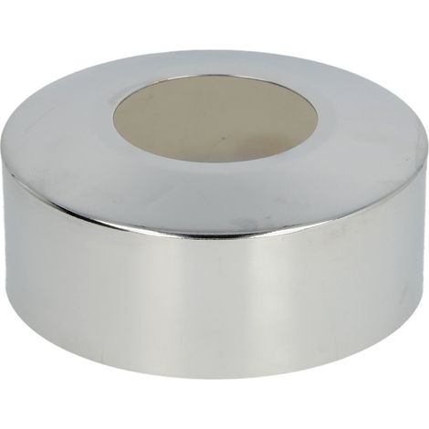 Le Sanitaire – Rosace pour robinet 67 mm – Ø intérieur 34 mm – Forme stable pour recouvrement tuyauterie – Modèle sans filetage