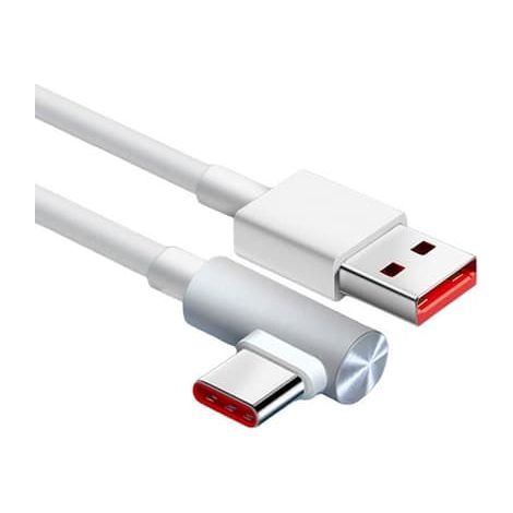 Câble USB-C coudé 120 W - Charge rapide 6 A pour les jeux et le transfert de données - 1,8 m (1/4)