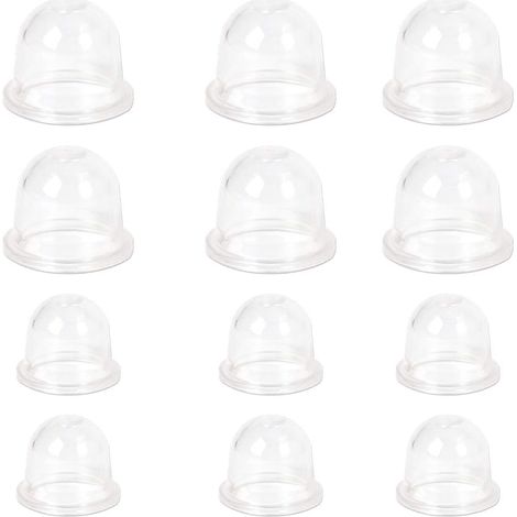 Carburant Primer Ampoule Pompe à Capuchon 19 mm et 22 mm Carburateur Amorceur Ampoules Bouchon Pièces de Carburateur pour Tronçonneuse Souffleur Tondeuse Débroussailleuse,A (1/5)