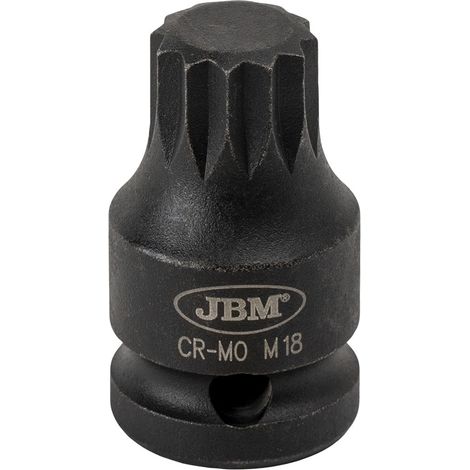 JBM12933 XZN 1/2" Schlagspitze M18 (45 mm L)