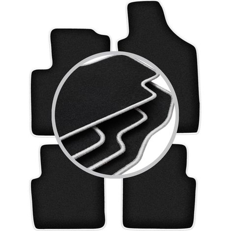 Tapis de sol Carlux argentés pour : Lancia Ypsilon III hatchback (2011-) (1/5)