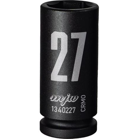 MJW Vaso de impacto 3/4"" 6 caras largo 27 mm (1/3)