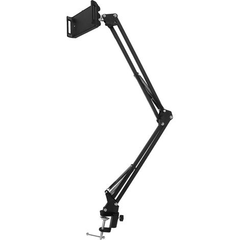 AllRight Fold Mobile Phone Holder Lazy Long Arm Non-slip Adjustable Clip Bracket Universal Type Suitable for Bedroom Office Bed Desktop (1/5)