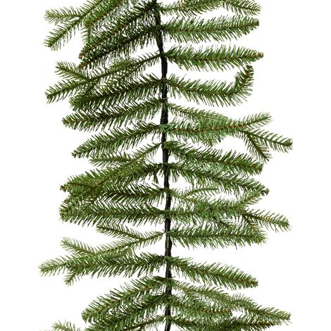 Ghirlanda verde per interni ed esterni dia30cm x Lun.270cm