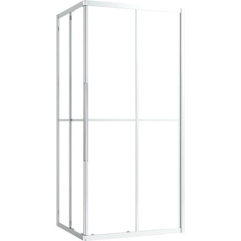 Box doccia divisorio per vasca da bagno divisorio per doccia cabina doccia accessorio per bagno arredamento per la casa ESG 90 x 70 x 180 cm 020002028