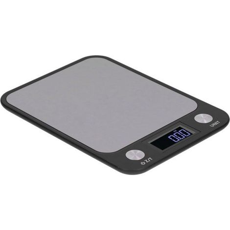Balance De Cuisine - Acier Inoxydable - Plage De Pesée 1 À 10 Kg - Alimentation 2 Piles AAA - 1 Unité (1/5)