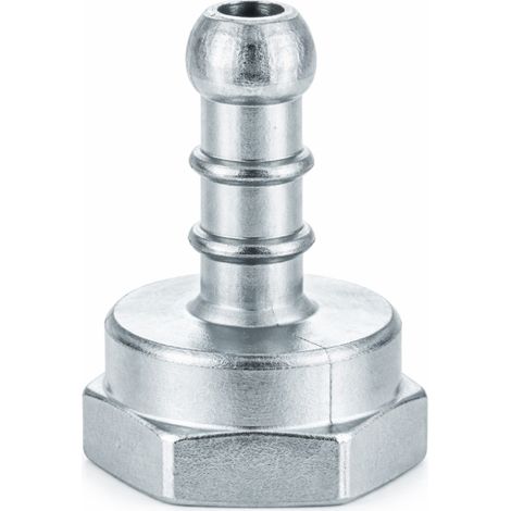 Tetina Toma Gas Butano Recta 1/2"  Conector para Tubo Flexible de Goma  Racor de Gas para Cocinas y Calentadores