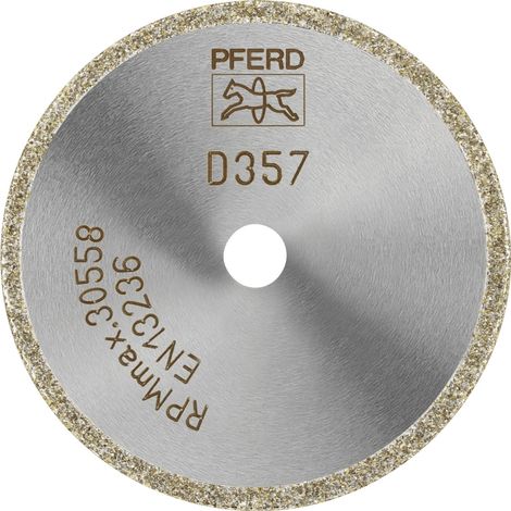 PFERD TOOLS Diamant-Trennscheibe D1A1R 50x2,0x10,0mm D357 (grob) durchgängiger Belag für GFK/CFK (1/2)