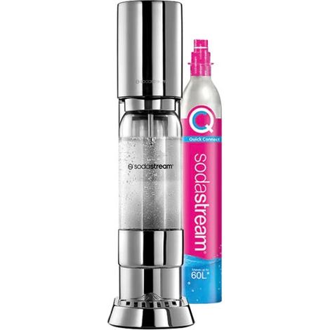 Máquina de soda Sodastream ENSO de acero cepillado 1L