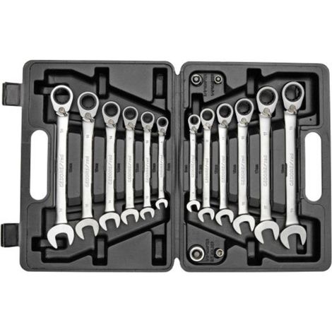 Gedore RED 3300060 R07203016 Kit chiavi combinate 16 parti Misura (metrica) 07 - 29 mm (1/5)