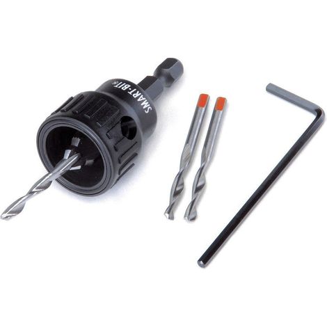Outil de perçage et fraisage Cobra Smart Bit, livré avec 3 forets diamètre 3,2 mm, diamètre de perçage 4,5 mm - COBRA (1/2)