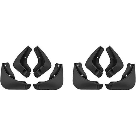 Lot de 8 bavettes de protection pour voiture Picanto 2011-2018. Accessoires inclus : bavettes de protection anti-éclaboussures. (1/4)