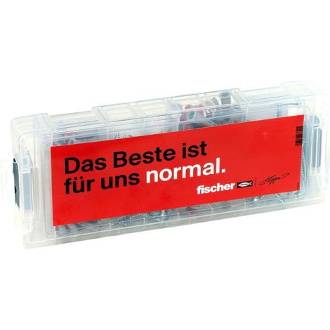 Fischer Mini-FixTainer DuoPower "Klopp Signature" Caja de acción 160 pzas. - 568544 (1/4)