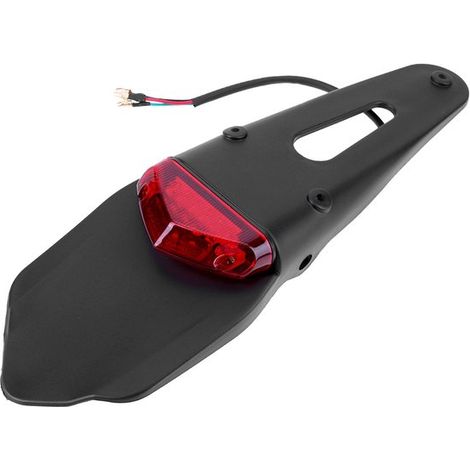 Luci di stop e posteriori a LED per motociclette, luci per parafango posteriore, luci targa per moto da cross (1/5)