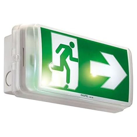 1 Bloc De Secours BAES PrimEvo Tout LED 45lm IP42 IK10 Pour Évacuation