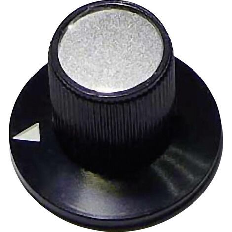 Bouton rotatif noir (Ø x H) 23 mm x 17 mm 23/12 1 pcs. (1/4)
