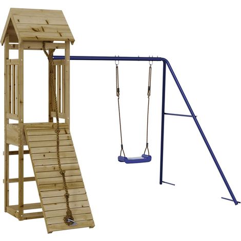 Outdoor Playset Impregnated Wood Pine vidaXL (1/5)