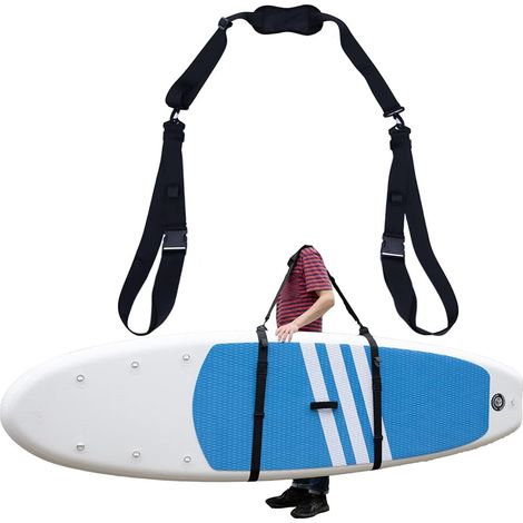 Adjustable Kayak Carry Strap Surfboard Shoulder Strap Stand Up Paddleboard Holder Canoe Stand Up Paddle Board Accessory