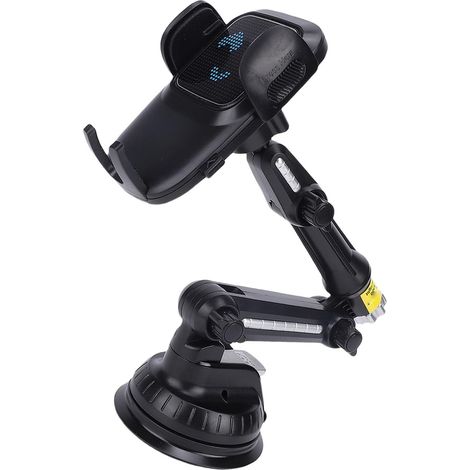 Support de Téléphone pour Camion, Support de Bras Long Robuste de 12,9 Pouces, Rotatif à 360 ° avec Ventouse de Pare-Brise de Tableau de Bord, Idéal pour Les Smartphones et Les Tablettes (1/4)