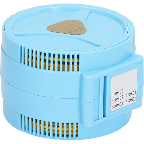 Câble d'extension de test fibre optique monomode OTDR SCUPC vers LCUPC SM, 150 m, pour boîtier de lancement OTDR. (1/5)