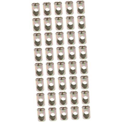 Kit de 40 écrous cylindriques fendus Mobestech pour meubles et (1/5)