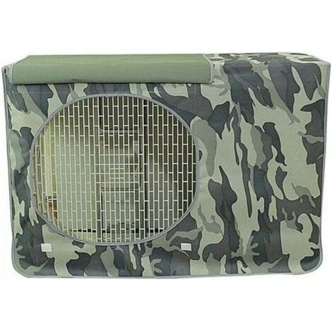 Housse de protection pour climatiseur extérieur (28x58x84 cm), housse de protection universelle pour climatiseur extérieur, imperméable, anti-poussière et anti-neige (1/5)