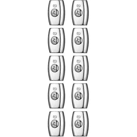 Lot de 10 connecteurs pour câbles électriques, connecteurs pour câbles en polyéthylène de 6 mm, connecteurs pour clôtures électriques, épisseuse de fils robuste. (1/5)
