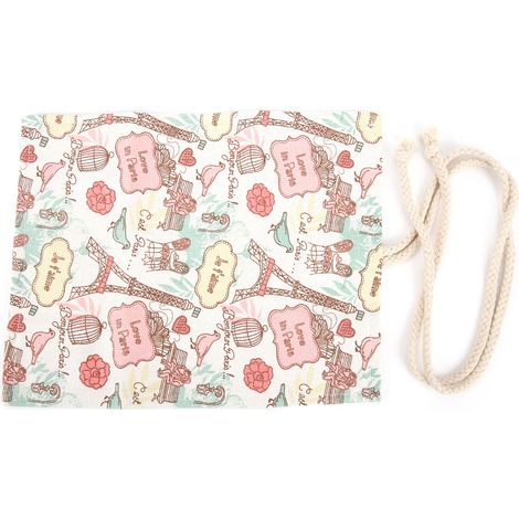 Pen Curtain Romantic Tower Fabric Color Lead Storage Bag for Friends Relatives Students (1/5)