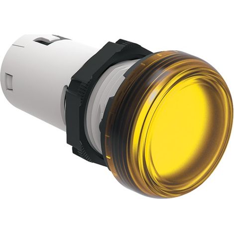 LED-Signallampe, einteilig, gelb, 230 V AC, LPMLM5 (1/2)