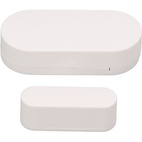 Alarme de sécurité sans fil, détecteur de porte et fenêtre, capteur de contact intelligent d'ouverture de porte compatible avec Google Assistant et Zigbee (1/5)